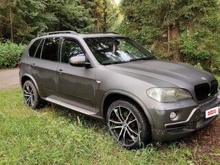 2007 BMW X5 3.0si II (E70), серый, 1300000 рублей, вид 5