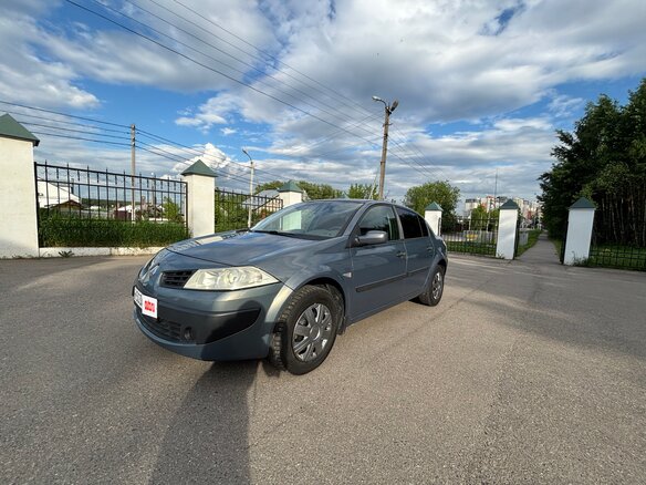 2007 Renault Megane II Рестайлинг, серый, 550000 рублей - вид 5