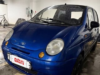 2010 Daewoo Matiz I Рестайлинг, синий, 220000 рублей, вид 1