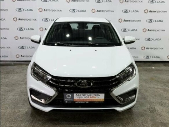 2023 Lada (ВАЗ) Vesta I Рестайлинг (NG), белый, 1685000 рублей - вид 1
