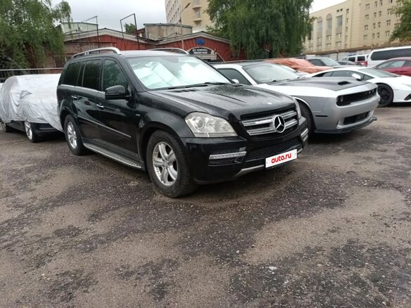 2010 Mercedes-Benz GL-Класс 350 I (X164) Рестайлинг, чёрный, 2200000 рублей - вид 13