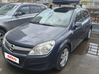 2008 Opel Astra H Рестайлинг, синий, 450000 рублей, вид 1