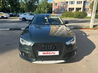 2014 Audi A6 IV (C7), зелёный, 1830000 рублей, вид 3