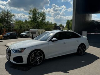 2020 Audi A4 45 TFSI V (B9) Рестайлинг, белый, 3849000 рублей, вид 3