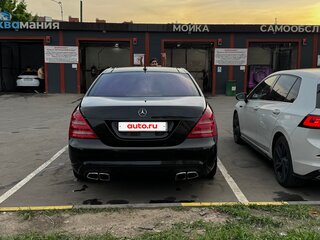 2011 Mercedes-Benz S-Класс 500 Long V (W221) Рестайлинг, чёрный, 1650000 рублей, вид 3
