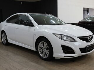2011 Mazda 6 II (GH) Рестайлинг, белый, 900000 рублей, вид 2