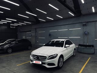 2016 Mercedes-Benz C-Класс 180 9G-TRONIC IV (W205), белый, 2050000 рублей, вид 2