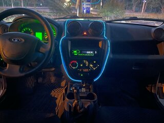 2013 Lada (ВАЗ) Granta I, серебристый, 395000 рублей, вид 3
