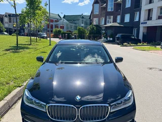 2016 BMW 7 серии 740d xDrive VI (G11/G12), чёрный, 3980000 рублей, вид 4