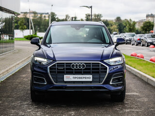 2021 Audi Q5 45 TFSI II (FY) Рестайлинг, синий, 4549000 рублей, вид 4