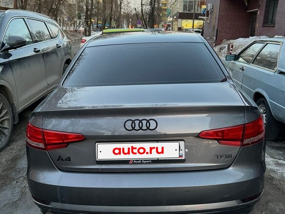 2016 Audi A4 V (B9), серый, 1850000 рублей - вид 7