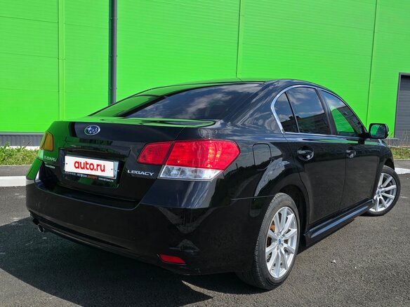 2011 Subaru Legacy V, чёрный, 1249999 рублей - вид 7