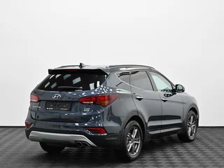 2017 Hyundai Santa Fe III Рестайлинг, синий, 1899000 рублей, вид 2