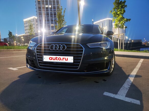 2015 Audi A6 IV (C7) Рестайлинг, серый, 1750000 рублей - вид 13