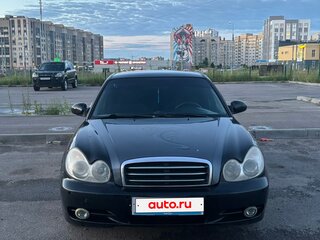 2006 Hyundai Sonata ТагАЗ IV (EF) Рестайлинг, чёрный, 300000 рублей, вид 3