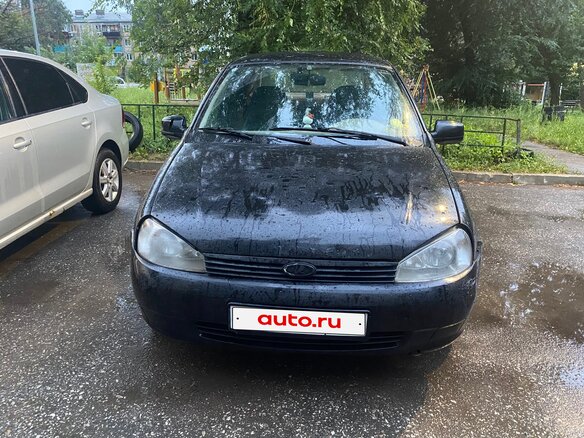 2010 Lada (ВАЗ) Kalina I, чёрный