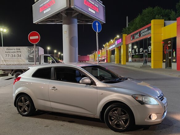 2009 Kia Ceed I, серебристый, 745000 рублей - вид 6