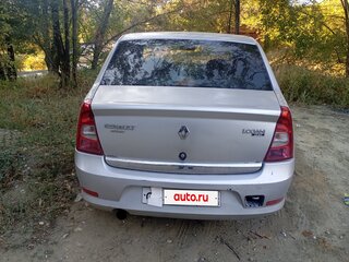 2012 Renault Logan I Рестайлинг, серый, 385000 рублей, вид 4