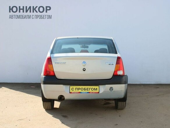 2007 Renault Logan I, серый, 249000 рублей - вид 5