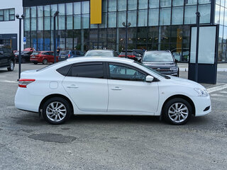 2015 Nissan Sentra VII (B17), белый, 970000 рублей, вид 4
