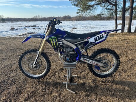 2014 Yamaha YZ250F, синий, 370000 рублей, вид 1