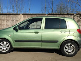 2007 Hyundai Getz I Рестайлинг, зелёный, 350000 рублей, вид 5