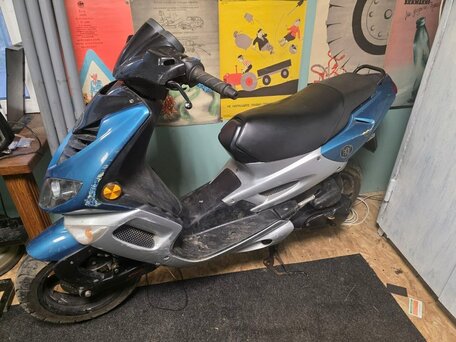 2004 Peugeot Speedfight 50, синий, 77000 рублей, вид 1