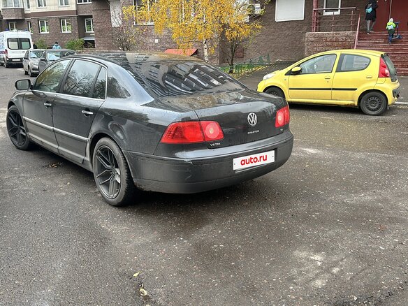 2006 Volkswagen Phaeton I, чёрный, 1150000 рублей - вид 2