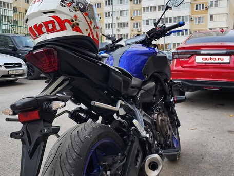 2020 Yamaha MT-07 (FZ-07), синий, 780000 рублей, вид 5