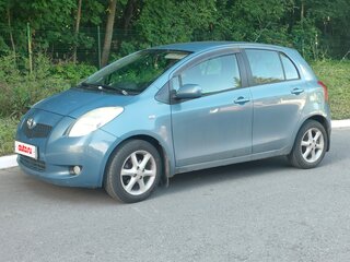 2007 Toyota Yaris II, голубой, 555555 рублей, вид 1