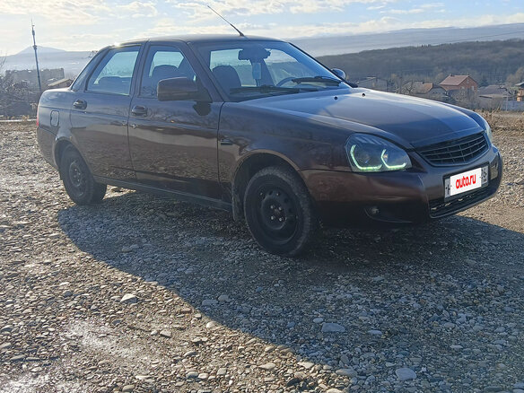 2012 Lada (ВАЗ) Priora I, пурпурный, 285000 рублей - вид 3