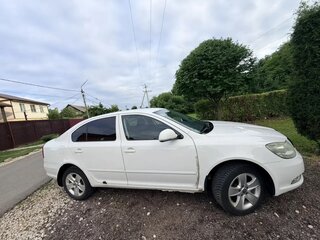 2010 Skoda Octavia II (A5) Рестайлинг, белый, 460000 рублей, вид 4