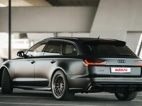 2017 Audi RS 6 performance III (C7) Рестайлинг, чёрный - вид 11