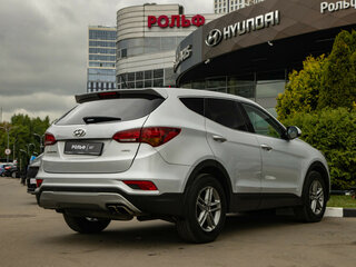 2015 Hyundai Santa Fe III, серебристый, 1668000 рублей, вид 4