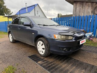 2007 Mitsubishi Lancer X, синий, 405000 рублей, вид 4