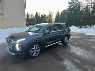 2020 Hyundai Palisade I, серый, 3900000 рублей, вид 4