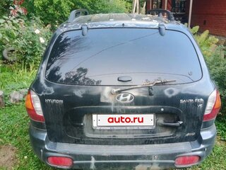 2002 Hyundai Santa Fe I, чёрный, 400000 рублей, вид 2
