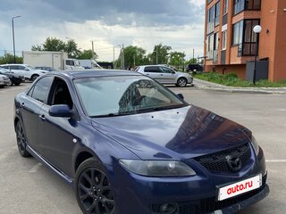 2006 Mazda 6 I (GG) Рестайлинг, синий, 326000 рублей, вид 1