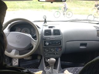 2008 Hyundai Accent ТагАЗ II, серый, 360000 рублей, вид 5