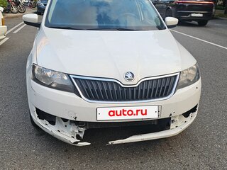 2018 Skoda Rapid I Рестайлинг, белый, 630000 рублей, вид 1