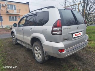 2008 Toyota Land Cruiser Prado 5-speed 120 Series Рестайлинг, серебристый, 2150000 рублей, вид 3