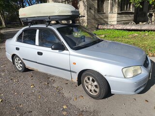 2007 Hyundai Accent ТагАЗ II, серый, 180000 рублей, вид 3