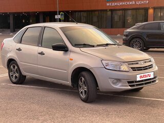 2016 Lada (ВАЗ) Granta I, серебристый, 370000 рублей, вид 5