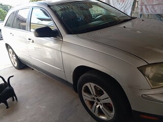 2005 Chrysler Pacifica CS, серебристый, 420000 рублей, вид 3