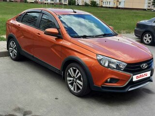 2021 Lada (ВАЗ) Vesta Cross I, оранжевый, 1250000 рублей, вид 2