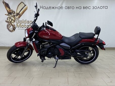 2015 Kawasaki EN650 Vulcan S, красный, 550000 рублей, вид 2