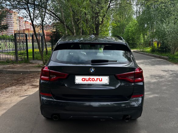 2021 BMW X3 20d xDrive III (G01), серый - вид 7
