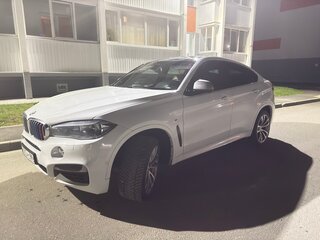 2017 BMW X6 M50d II (F16), белый, 4300000 рублей, вид 2