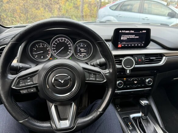 2018 Mazda 6 III (GJ) Рестайлинг, белый, 2300000 рублей - вид 8