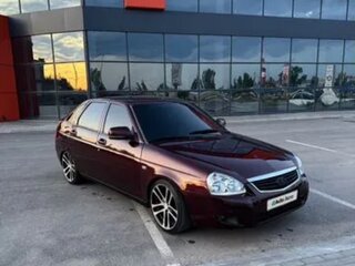 2012 Lada (ВАЗ) Priora I, пурпурный, 410000 рублей, вид 1